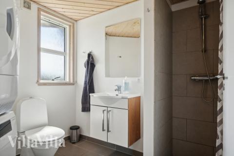 Ett av badrummen i lyxstuga nr 192