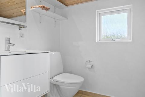 Ett av badrummen i lyxstuga nr 264