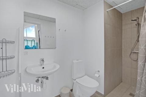 Ett av badrummen i lyxstuga nr 271