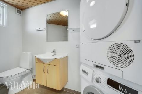 Ett av badrummen i lyxstuga nr 246