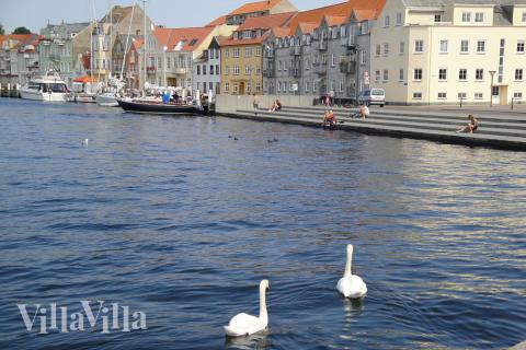 Området kring Sydjylland där lyxhus nr 241 ligger.