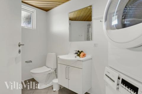 Ett av badrummen i lyxstuga nr 241