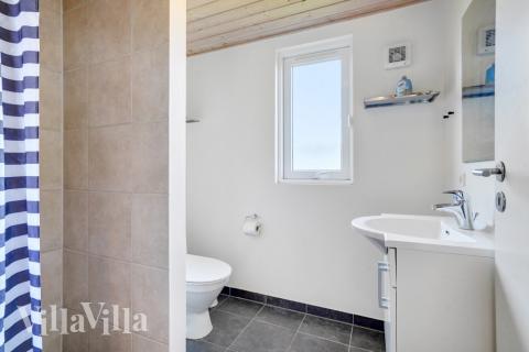 Ett av badrummen i lyxstuga nr 260