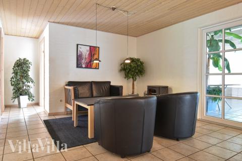 Lyxstuga nr 146 har ett fantastiskt vardagsrum.