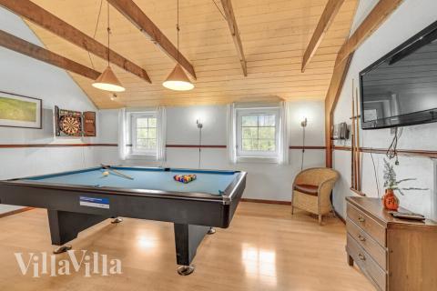 Det kan kämpas om äran i både biljard, bordtennis, fotbollsspel, airhockey och dart