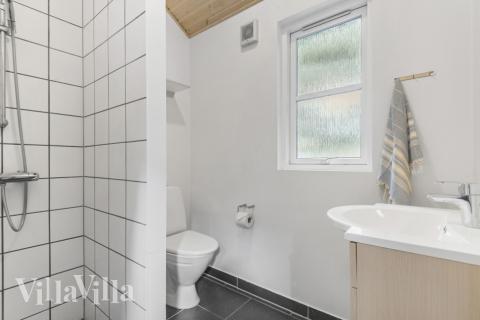 Ett av badrummen i lyxstuga nr 197