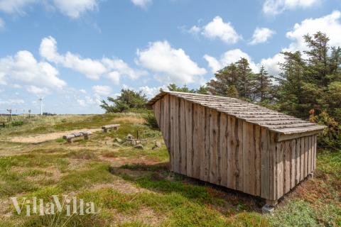 Stort utbud av utomhusaktiviteter vid lyxhus nr 176 i  Vestjylland.