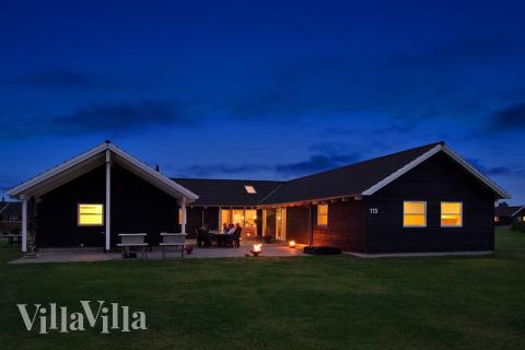 Mysiga grillkvällar på den stora terrassen