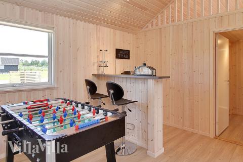 I aktivitetsrummet finns även bar med kylskåp