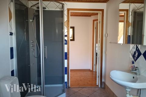 Ett av badrummen i lyxstuga nr 78