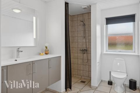 Ett av badrummen i lyxstuga nr 148