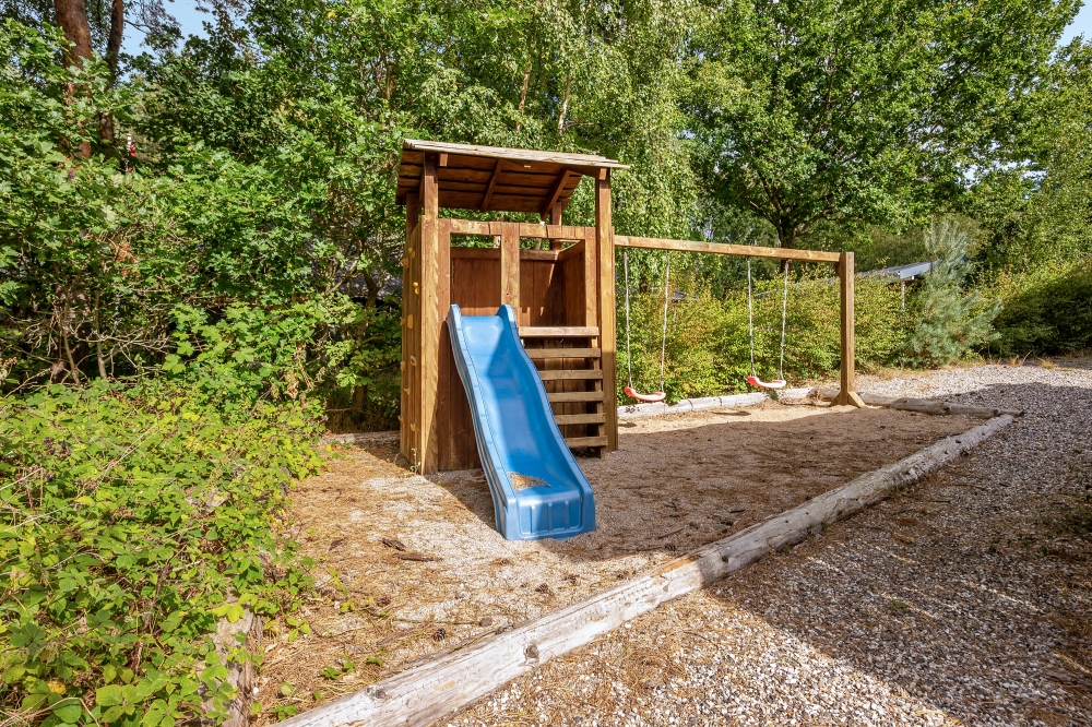 Stort utbud av utomhusaktiviteter vid lyxhus nr 247 i  Østjylland.