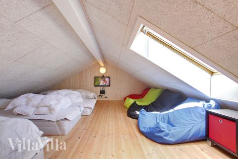 Sovloftet är utformad för spel och nöje