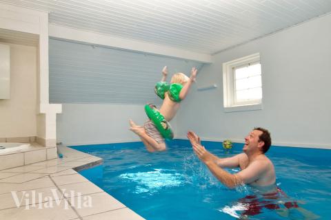 Husets eget badland är ett paradis för vattenälskare!