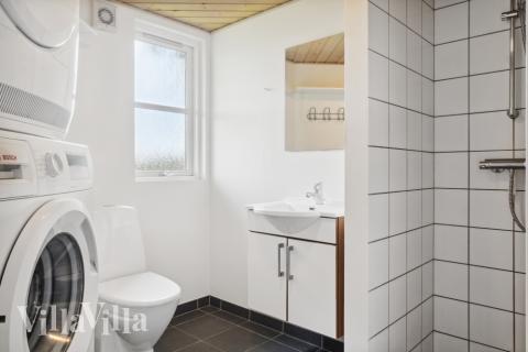 Ett av badrummen i lyxstuga nr 202