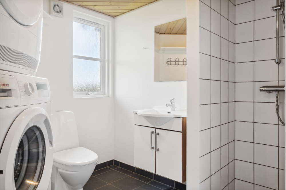 Ett av badrummen i lyxstuga nr 202