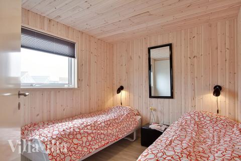 Sovrummen är ljusa och inbjudande och inrättade med enkel- och dubbelsängar