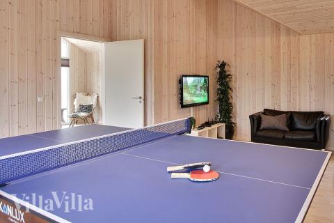 Behöver man en liten paus ifrån vattenlandet kan man kämpa mot varandra i både biljard, bordtennis, dart och Playstation 2