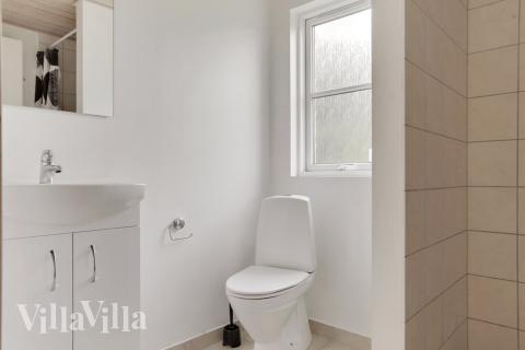 Ett av badrummen i lyxstuga nr 177