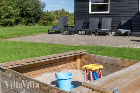 Stort utbud av utomhusaktiviteter vid lyxhus nr 177 i  Lolland/Falster/Møn.