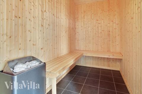 Underbart att koppla av i bastun..