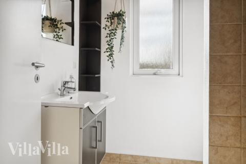 Ett av badrummen i lyxstuga nr 282