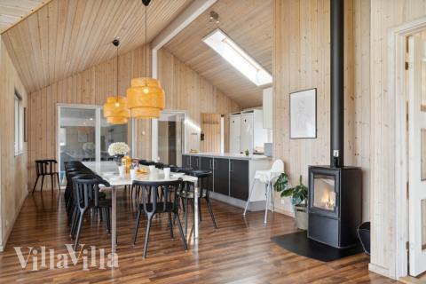 Lyxstuga nr 282 har ett fantastiskt vardagsrum.