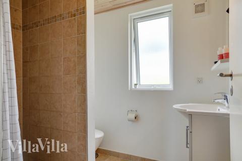 Ett av badrummen i lyxstuga nr 285