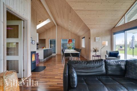 Lyxstuga nr 285 har ett fantastiskt vardagsrum.