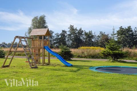 Stort utbud av utomhusaktiviteter vid lyxhus nr 206 i  Lolland/Falster/Møn.