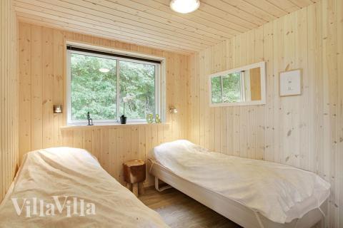 Sovrummen är tilltalande och inrättade med enkel- eller dubbelsängar