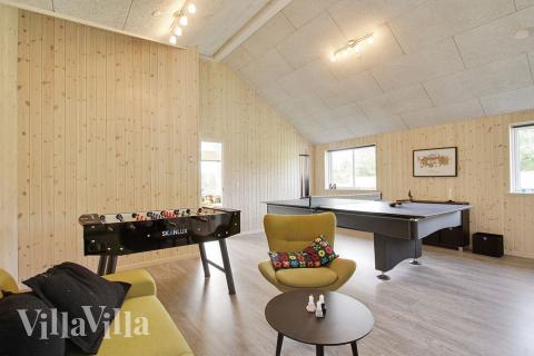 Husets alla aktivitetsmöjligheter säkrar en spännande semester oavsett väder och årstid