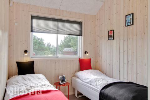 Sovrummen är tilltalande och inrättade med enkel- eller dubbelsängar