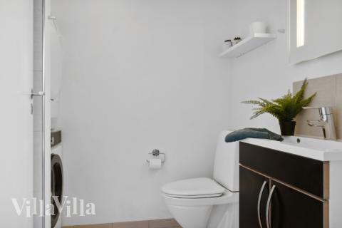 Ett av badrummen i lyxstuga nr 314