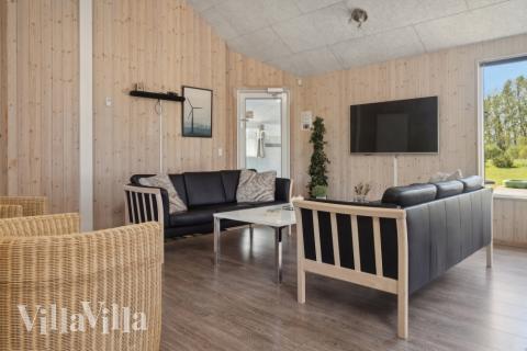 Soffhörnan i lyxstuga 314 i Lolland/Falster/Møn.