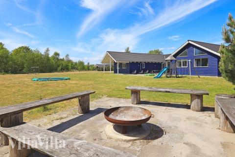 Stort utbud av utomhusaktiviteter vid lyxhus nr 314 i  Lolland/Falster/Møn.