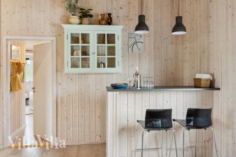 Sommarstuga 323 är utrustad med egen bar