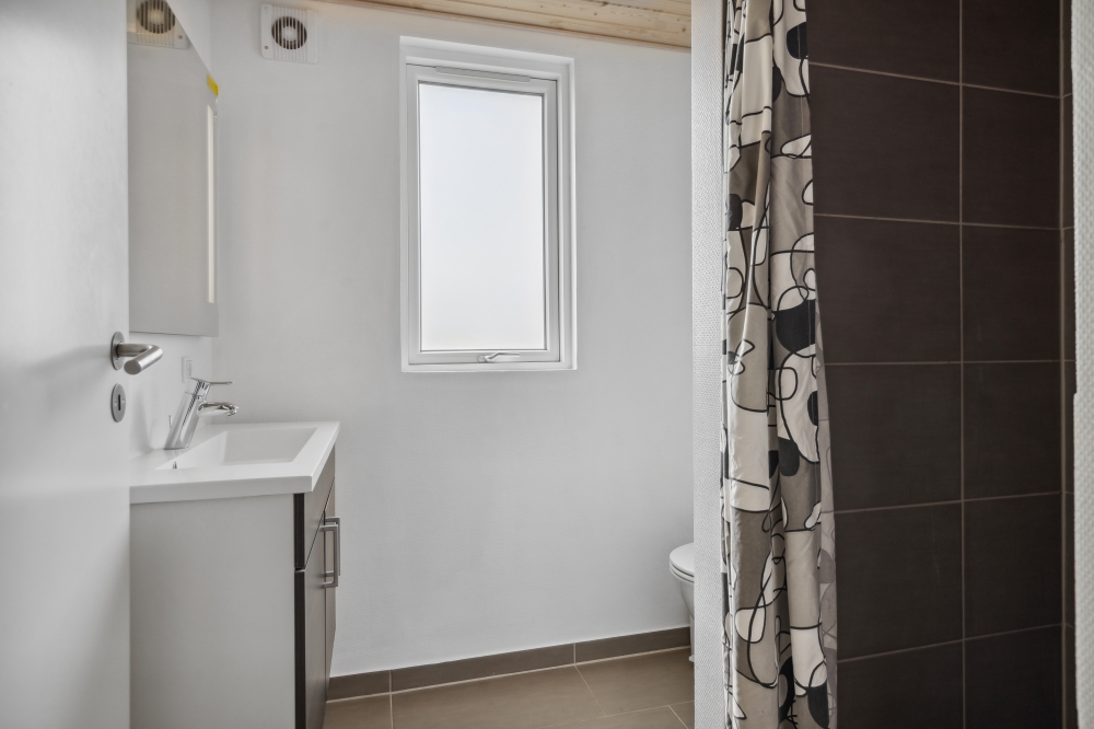 Ett av badrummen i lyxstuga nr 324