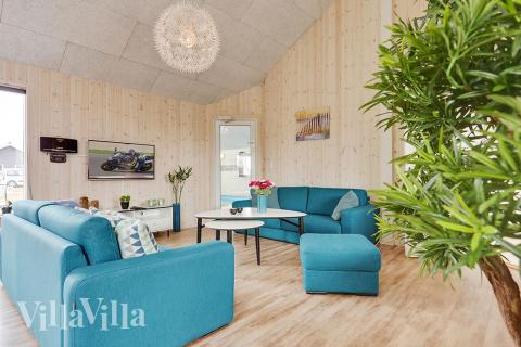 Lyxstuga nr 340 har ett fantastiskt vardagsrum.