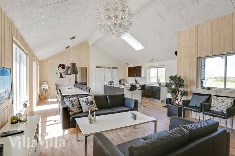 Lyxstuga nr 343 har ett fantastiskt vardagsrum.