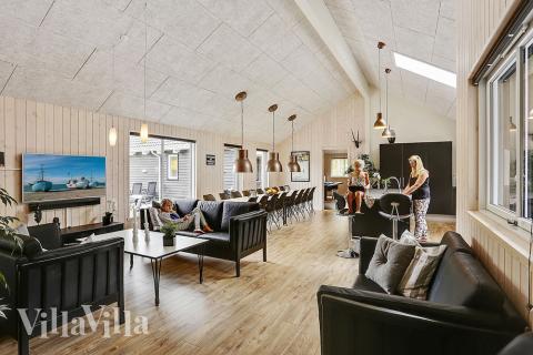 Lyxstuga nr 346 har ett fantastiskt vardagsrum.