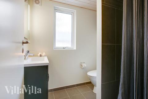 Ett av badrummen i lyxstuga nr 362