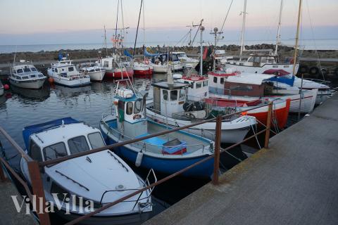 Området kring Bornholm där lyxhus nr 370 ligger.
