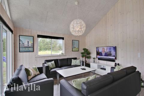 Lyxstuga nr 372 har ett fantastiskt vardagsrum.