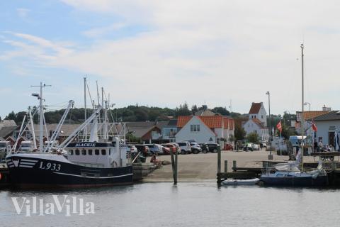 Området kring Limfjorden där lyxhus nr 373 ligger.