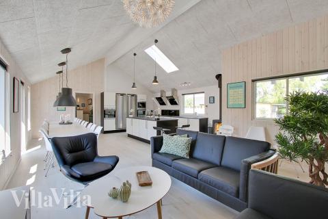 Lyxstuga nr 374 har ett fantastiskt vardagsrum.