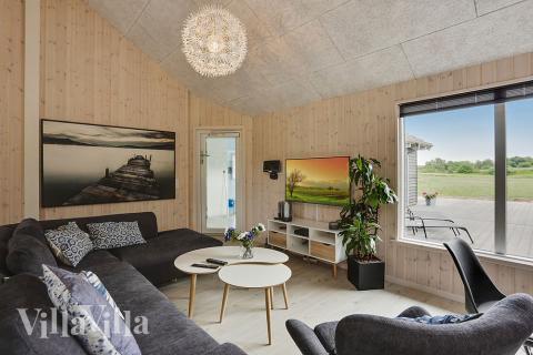 Lyxstuga nr 376 har ett fantastiskt vardagsrum.