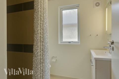 Ett av badrummen i lyxstuga nr 379