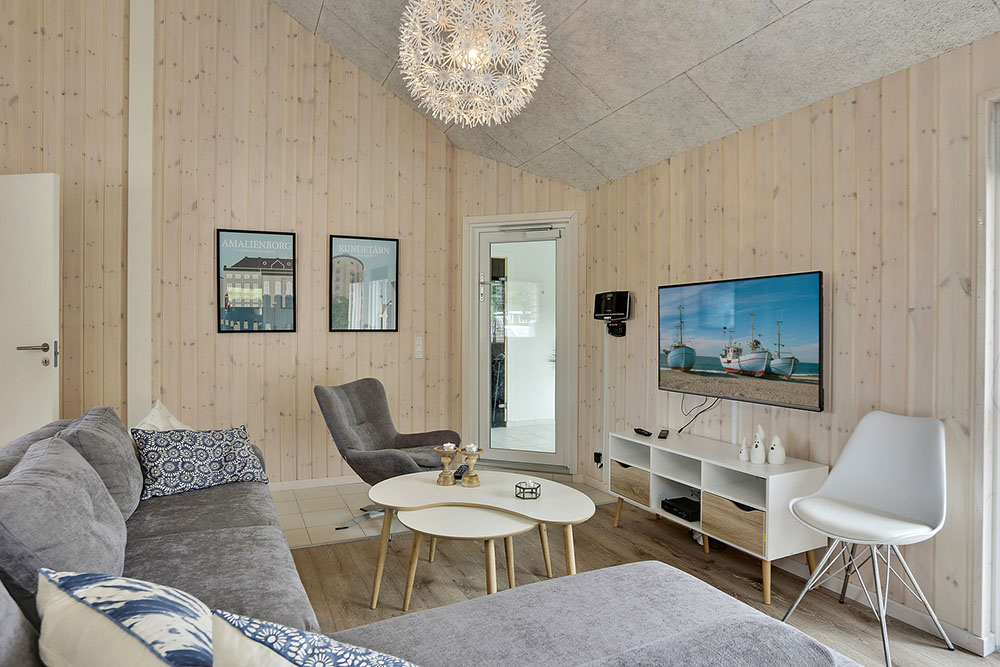 Lyxstuga nr 375 har ett fantastiskt vardagsrum.