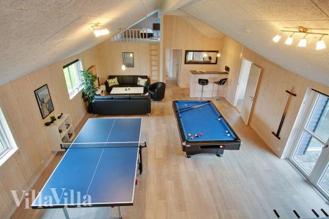 Tävla i sommarhusets aktivitetsrum när ni besöker lyxhus nr 701 i Tyskland.